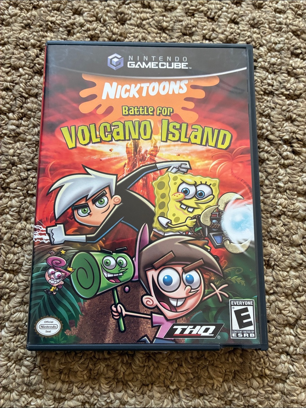 GAMECUBE Nicktoons: Battle for Volcano Island (Red) -